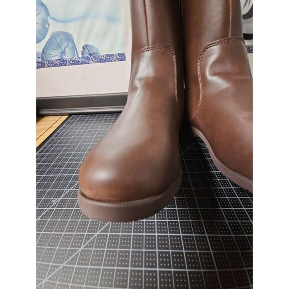 Stride Rite Kids Size 5M Big kid‎ BROWN Glitter Josephine Boots youth girl - Picture 5 of 16